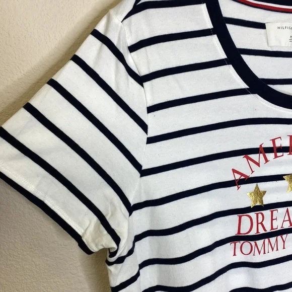Tommy Hilfiger Short Sleeve Top Women's Size XL - Picture 5 of 8